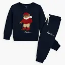 Navy Blue Designer warm jogger set