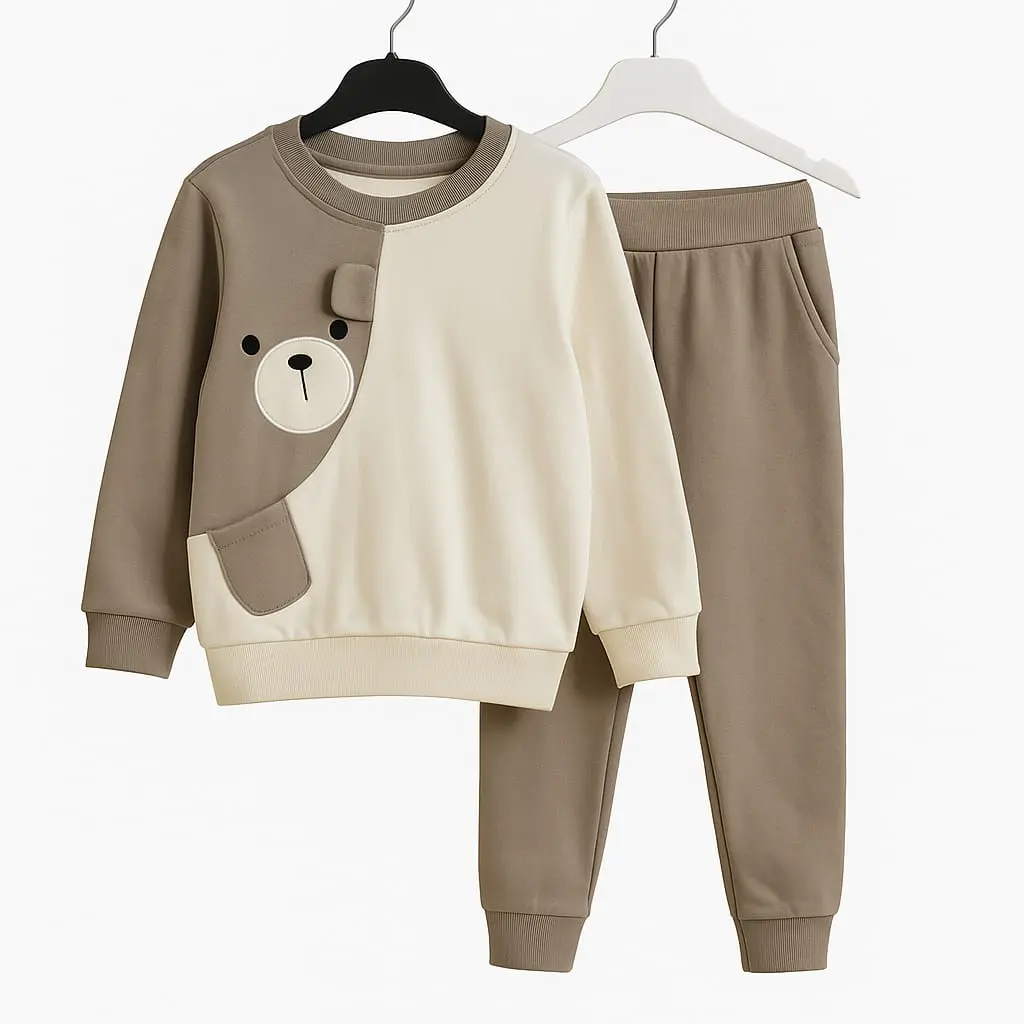 Cuddle Bear Two-Tone Jogger Set