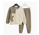 Cuddle Bear Two-Tone Jogger Set