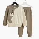 Cuddle Bear Two-Tone Jogger Set