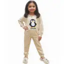 Cozy Penguin Winter Jogger Set